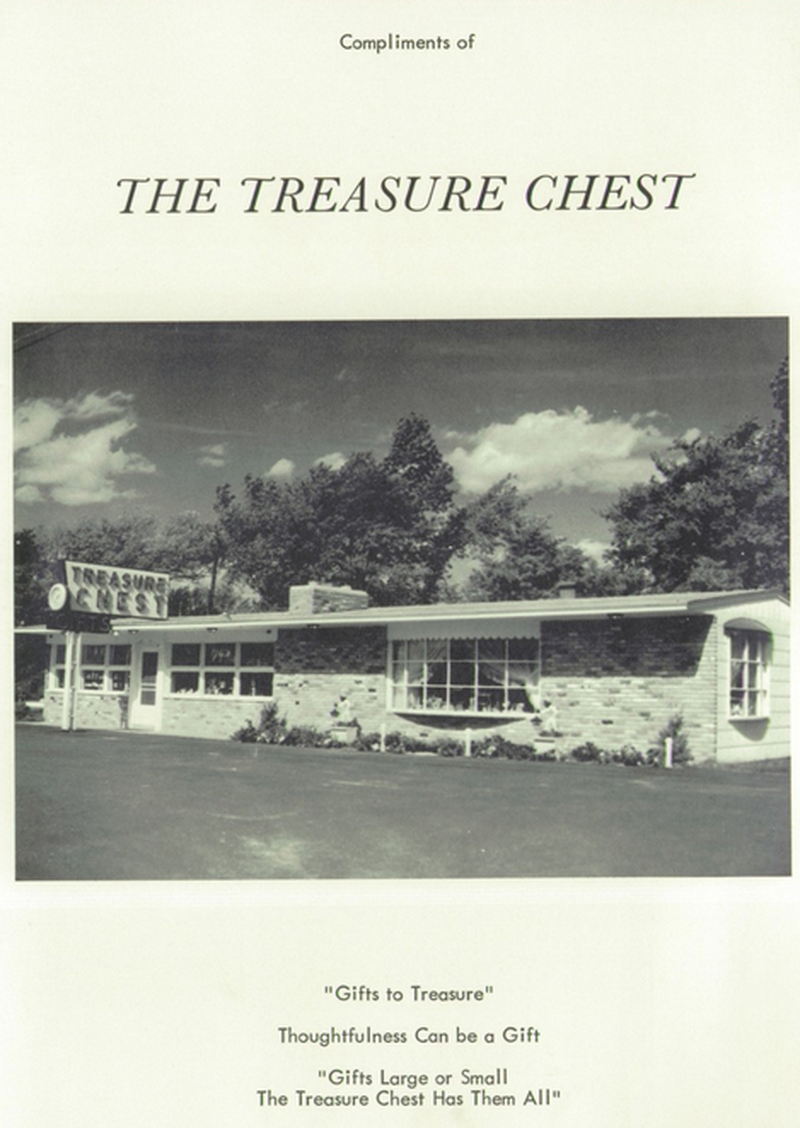 AJs Quiltery West (Treasure Chest) - 1970 Yearbook Photo